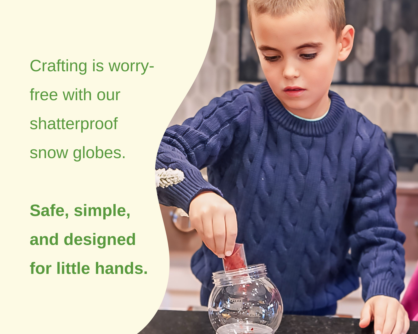 Dinosaur DIY Shatterproof Snow Globe Craft Kit