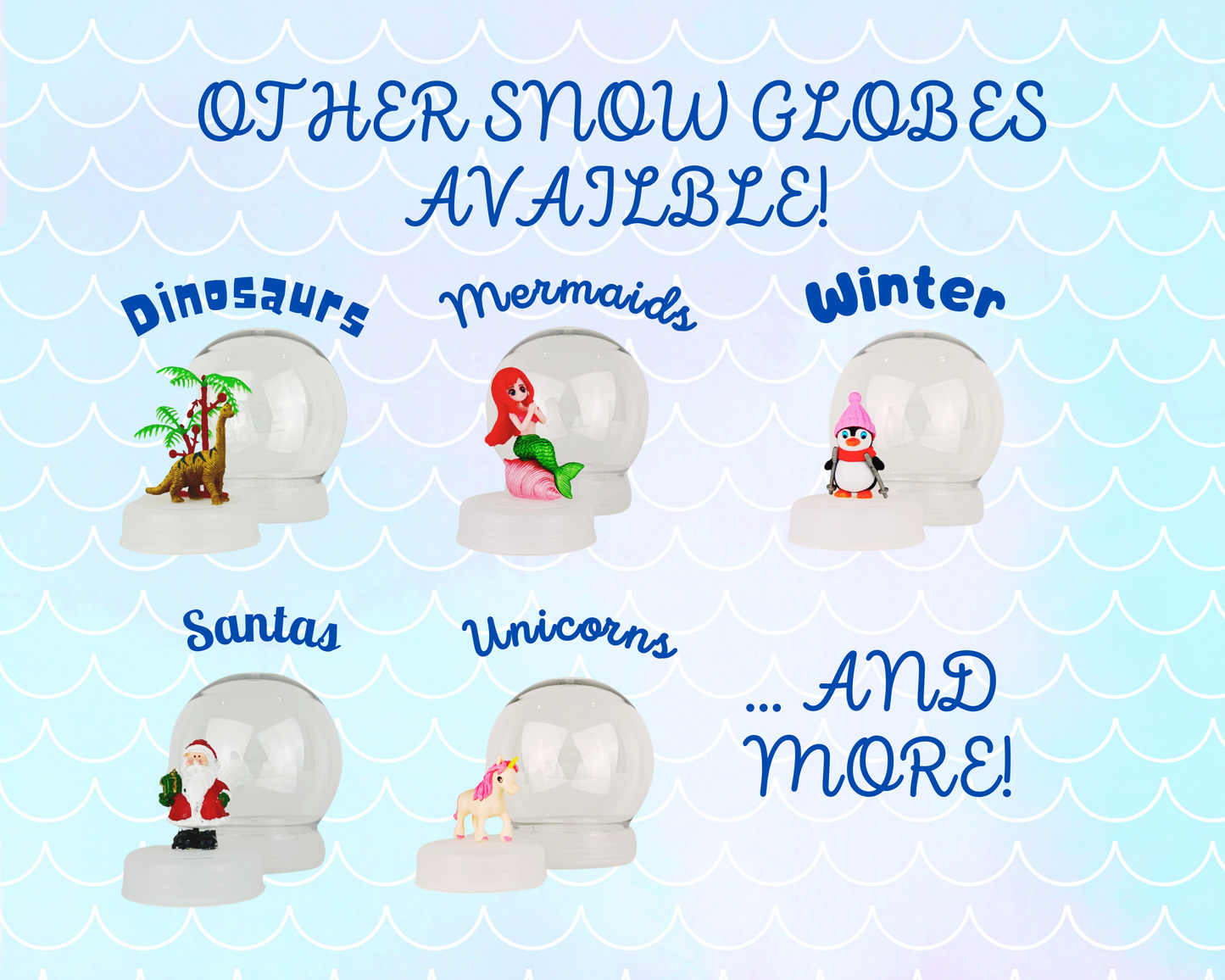 Create Your Own Shatterproof Mermaid Snow Globe Craft Kit