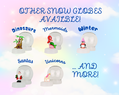 Unicorn DIY Shatterproof Snow Globe Craft Kit